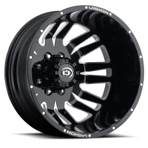 Vision Wheel HD – 401 RIVAL – Black – 20″x8.25″ – Summer Wheels – 401H2880BMFR